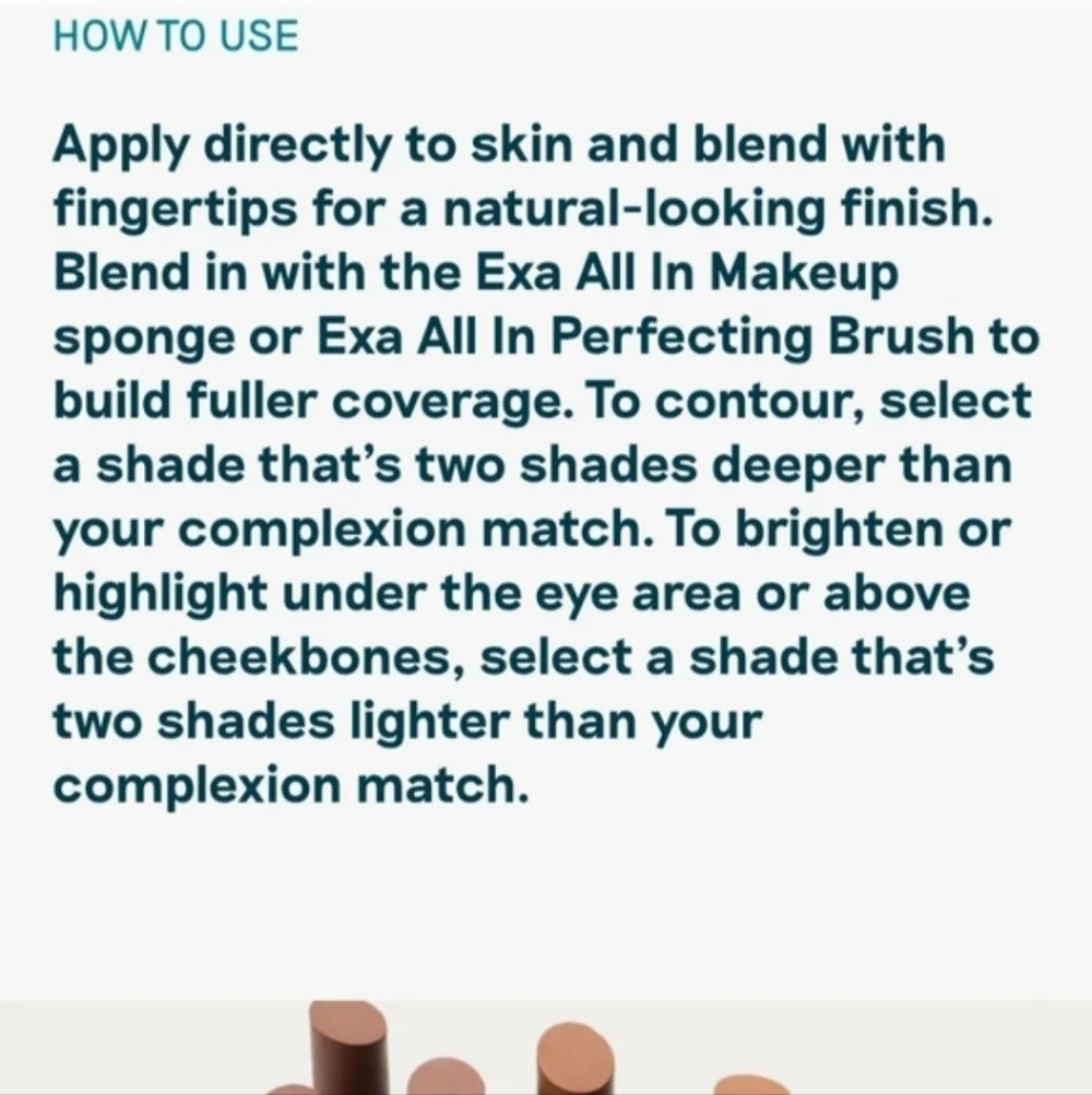 🌺 Exa Beauty High Fidelity Brightening Concealer Stick #21